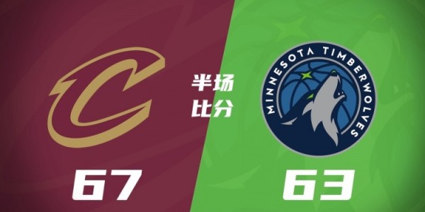 华体会体育官方皇马的赞助商-半场战报-骑士67-63领先森林狼 米切尔11+5 华子11分 双方9人上双